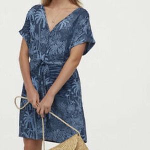 Desmond & Dempsey X H&M Short Caftan Dress NWT